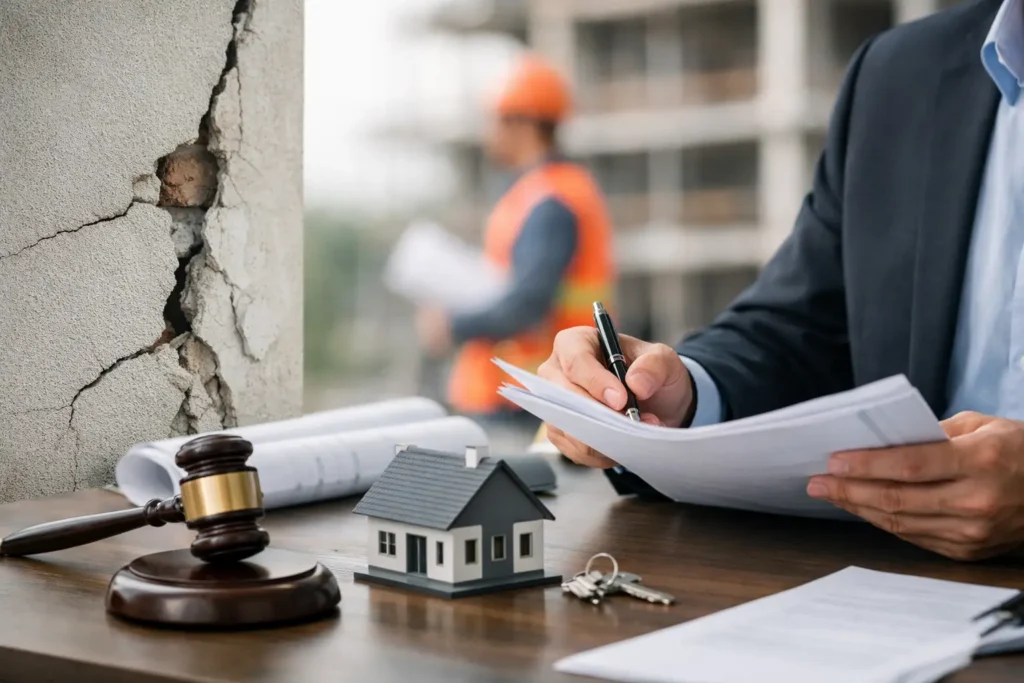 Cómo reclamar daños por obra defectuosa