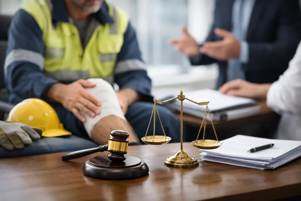 Indemnización por accidente laboral y sus derechos